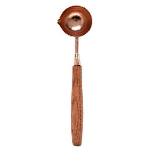 1Pc Vintage Sealing Stamp Spoon Wax Melting Spoons for Cards Scrapbooking Too`ZY